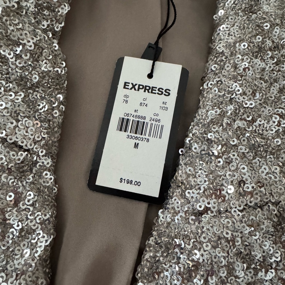 Express sequin blazer, medium - Picture 5 of 5